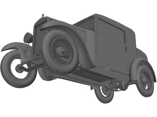 Salmson (1925) 3D Model