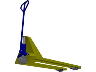 Pallet Truck 3D Model