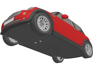 Mini Cooper 3D Model