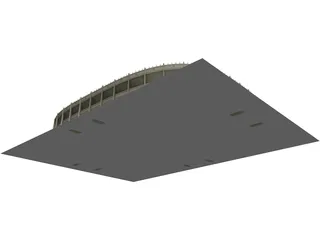 De Graafschap Stadium 3D Model