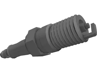 Spark Plug 3D Model