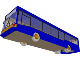 MAN Bus NL202 3D Model