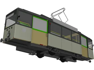 TRAM 1945 3D Model