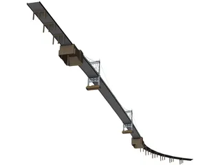 Triborough Bridge 3D Model