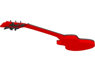 Gibson Les Paul Guitar 3D Model