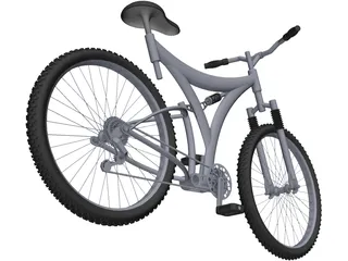 Bike Mountain 3D Model