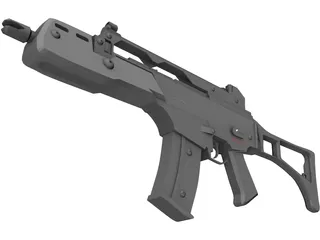 Heckler&Koch G36C 3D Model