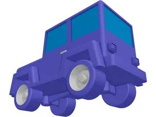 Jeep Toy 3D Model