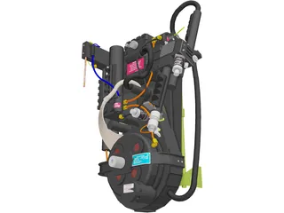 Ghost busters proton pack 3D Model