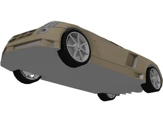 Cadillac Cien Concept 3D Model