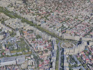 Bucharest City, Romania (2022) 3D Model