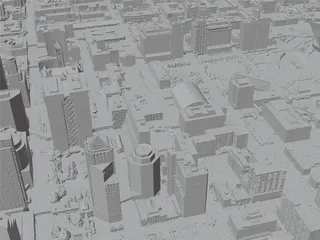 Minneapolis City, USA (2023) 3D Model