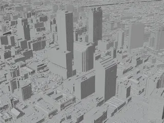 New Orleans City, USA (2023) 3D Model