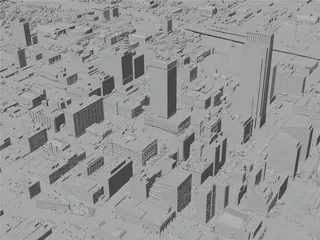 Omaha City, USA (2023) 3D Model