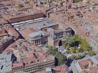 Toulouse City, France (2022) 3D Model