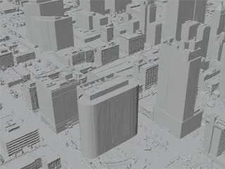 Tulsa City, USA (2023) 3D Model