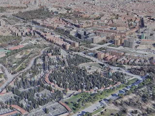 Madrid City, Spain (2022) 3D Model