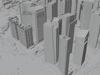 Singapore City, Singapore (2023) 3D Model