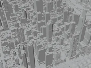 Melbourne City, Australia (2022) 3D Model