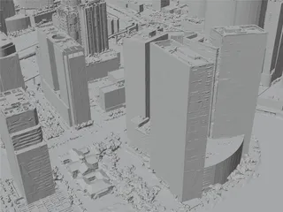 Miami City, USA (2023) 3D Model