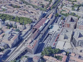 Nimes City, France (2022) 3D Model