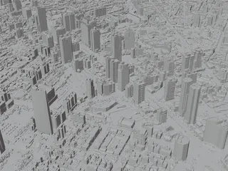 Taichung City, Taiwan (2023) 3D Model