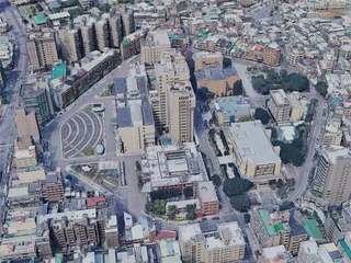 Taoyuan City, Taiwan (2023) 3D Model