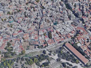 Athens City, Greece (2023) 3D Model