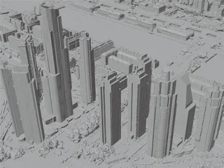 Buenos Aires City, Argentina (2021) 3D Model