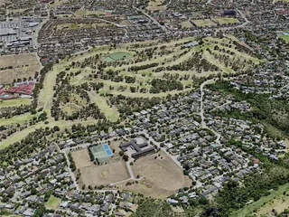 Gqeberha City, South Africa (2023) 3D Model