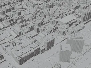 Tunis City, Tunisia (2023) 3D Model