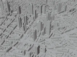 Frankfurt City, Germany (2022) 3D Model