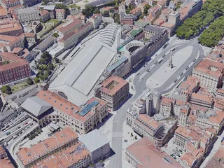 Lisbon City, Portugal (2023) 3D Model