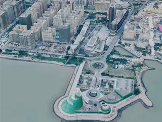 Macao City, China (2024) 3D Model