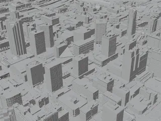 St Paul City, USA (2023) 3D Model