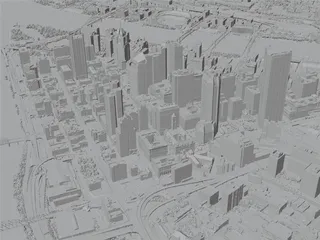 Pittsburgh City, USA (2023) 3D Model