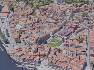 Porto City, Portugal (2022) 3D Model