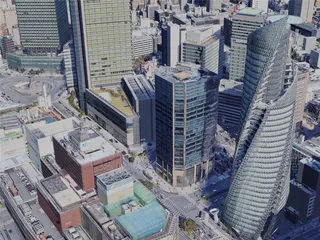 Nagoya City, Japan (2023) 3D Model