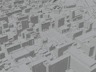 Cincinnati City, USA (2023) 3D Model