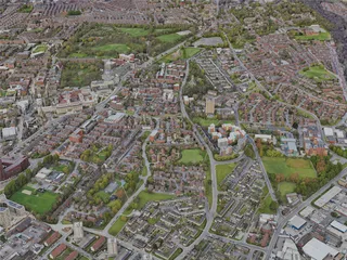 Leeds City, UK (2023) 3D Model