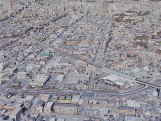 Chiba City, Japan (2023) 3D Model