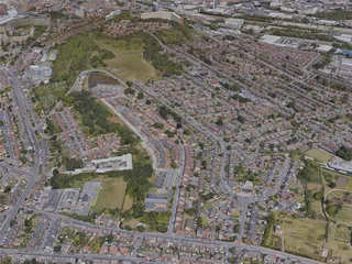 Sheffield City, UK (2022) 3D Model