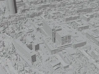 Belgrade City, Serbia (2023) 3D Model