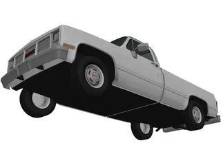 GMC Sierra (1985) 3D Model