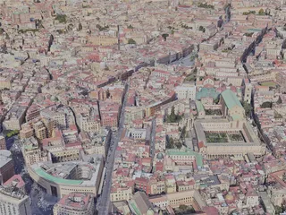 Naples City, Italy (2022) 3D Model