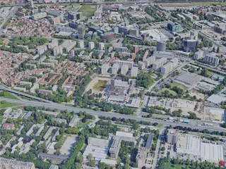 Zagreb City, Croatia (2022) 3D Model