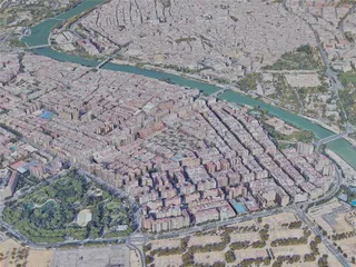 Seville City, Spain (2022) 3D Model