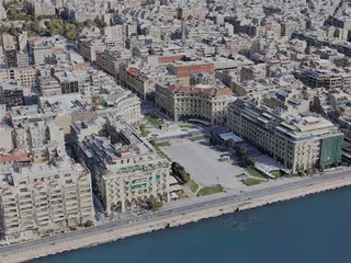 Thessaloniki City, Greece (2022) 3D Model