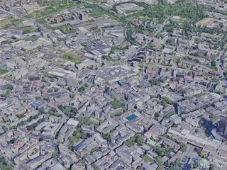 Essen City, Germany (2023) 3D Model