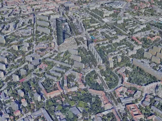 Wroclaw City, Poland (2023) 3D Model